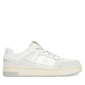 Superge Calvin Klein Jeans Basket Cup Low Laceup Lth Mix YM0YM01308 Bela