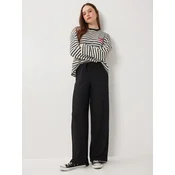 Happiness Istanbul Hlače Hose črna