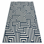 eoshop Preproga SPRING 20421994 labirint sisal, zanka - krem/modra ( - Velikost: 140x200 cm)