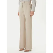 BOSS Hlače iz tkanine Talia4 50551907 Bež Relaxed Fit
