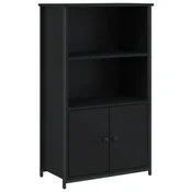 Visoka komoda crna 62 x 32 x 103,5 cm od konstruiranog drva