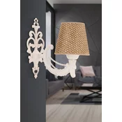 Opviq Zidna lampa Gloria Hazeran , 15x10x13cm, IP20, Bež-bela