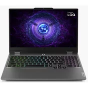 Prenosnik LENOVO LOQ 83GS00NGSC / Core i5 12600HX, 24GB, 1TB SSD, nVidia GeForce RTX 3050, 15.6 FHD 144Hz IPS, brez OS, sivi