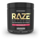 THE PROTEIN WORKS Raze Extreme Pre-Workout Stimulant 360 g plava malina