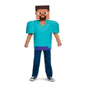 Disguise Kostum Minecraft Steve 7-8 let