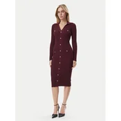 Marciano Guess Pletena obleka G6BK33 Z1636 Vijolična Slim Fit