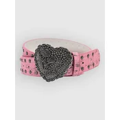 Vitriol Agatha Studded Belt pink