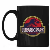 Northix Skodelica za kavo z logotipom Jurassic Park keramična 11 oz