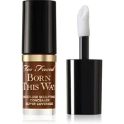 Too Faced Born This Way Super Coverage Multi-Use Concealer Travel Size dolgoobstojni korektor za polno prekrivanje odtenek Cocoa 2 ml