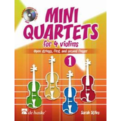 STILES:MINI QUARTETS VOL.1 FOR 4 VIOLINS +CD