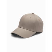 Ombre Mens one-color baseball cap - ash