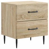 Nočna omarica Sonoma hrast 43 x 34,5 x 47,5 cm Inženirski les