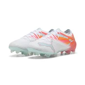 PUMA ULTRA NITRO™ 7 PRO BRILLIANCE FG Football Boots Women, Women, White/Ultra Orange/Pink Alert, 38.5