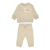 Calvin Klein Jeans Trenirka za tek greige/bela