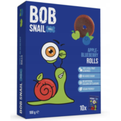 Bob Snail Polž Bob jabolčno-borovničeve sadne zvitke 100 g