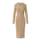 comma casual identity Pletena obleka  bež