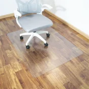 IRIS 100x140 cm, 0,8 mm debljine, prozirna podna podloga za zaštitu poda ispod stolice, zaobljeni kutovi, OEM MAT 100X140 T OEM