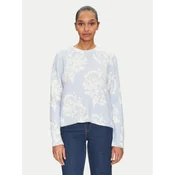 Morgan Pulover 251-MPETAL Svetlo modra Regular Fit