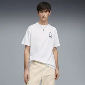 PUMA Graphic Relaxed Tee Men, Clothing, White, M