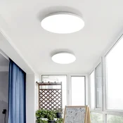 Bosan Plafonska lampa LED, 30 cm, Bela