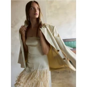 Reserved - Bandeau haljina s resama