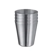 4-piece mini glass set, stainless steel, 30ml, Mendo - Westmark