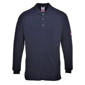 PORTWEST Polo majica sa dugim rukavima FR10 - vatrootporna antistatik/ teget