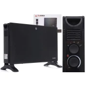 Električni konvektor 2000 W, črn TA940B