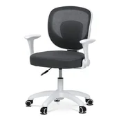 Autronic Otroški pisarniški stol Childrens chair, height adjustable, gray mesh, KA-K1062 GREY