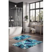 Lessentiel Maison Set prostirki za kupatilo CT-5266, 2 Komada, Plava