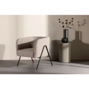 Venture Design Fotelj Rika 66x65x70 cm Bež
