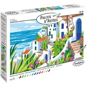 SENTOSPHERE PALETTE DARTISTE Slikanje po številkah Obala
