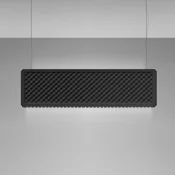 Artemide Eggboard Baffle Up/Down 80cm 3.000K siva - Študija/pisarna - Sodobni - antracitno siva - Plastika