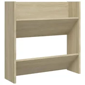 Vidaxl Stenske omare za čevlje sonoma hrast 60x18x60 cm iverna plošča