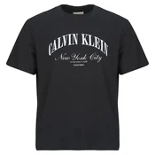 Calvin Klein Jeans Majica LV04RF820G Črna Regular Fit