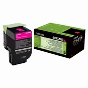 LEXMARK 80C2XME, originalan toner , purpurni, 4000 stranica