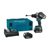 MAKITA DHP492RTJ Akumulatorski udarni vijačnik LXT 18V (2 x 5,0Ah + DC18RC + MAKPAC 2)