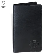 Princ Leather Futrola za mobilni i novčanik, Crna