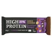 Organska proteinska plocica, nugat od lješnjaka, 40 g, Roobar