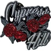 Cypress Hill Roses Logo Odznak 35 x 32,9 mm