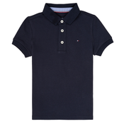 Tommy Hilfiger Polo majice kratki rokavi KB0KB03975 Modra