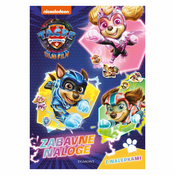 Paw Patrol Silni film Zabavne naloge z nalepkami