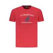 U.S. Grand polo Muška majica AU02645_RO8ROSSO, Crvena