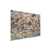 shumee Steklena zaščitna plošča za štedilnik 70x52 Mosaic