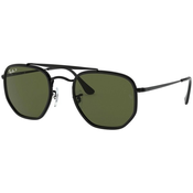 Ray-Ban Naocare za sunce 0RB3648M 002/58 52 The Marshal II, Polarizovane, Crne