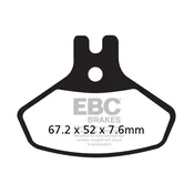 Klocki hamulcowe EBC FA468R (kpl. na 1 tarcze)