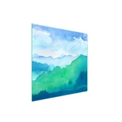 shumee Steklena zaščitna plošča za štedilnik 50x52 Mountains