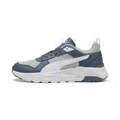 PUMA Trinity 2 Sneakers Unisex, Shoes, Cool Light Gray/White/Evening Blue, 38