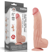 12 King Sized Sliding Skin Dual Layer Dong LVTOY00681 / 0806