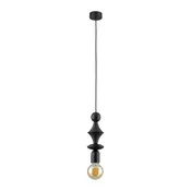 TK Lighting Viseča svetilka TOWER BLACK 10871